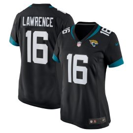 Trevor Lawrence Jacksonville Jaguars Women's Alternate Game Jersey - Black