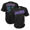 Randy Johnson Arizona Diamondbacks Mitchell & Ness Youth Cooperstown Collection Mesh Batting Practice Jersey - Black