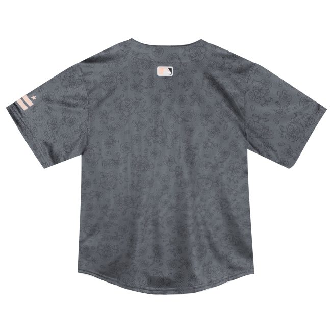 Washington Nationals Toddler City Connect Limited Jersey - Charcoal - Image 3
