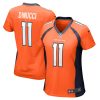Ben DiNucci Denver Broncos Women's Team Game Jersey - Orange