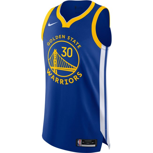 Stephen Curry Golden State Warriors Authentic Jersey - Icon Edition - Royal - Image 2