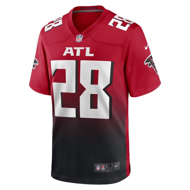 Warrick Dunn Atlanta Falcons Retired Player Alternate Game Jersey - Red - Image 2