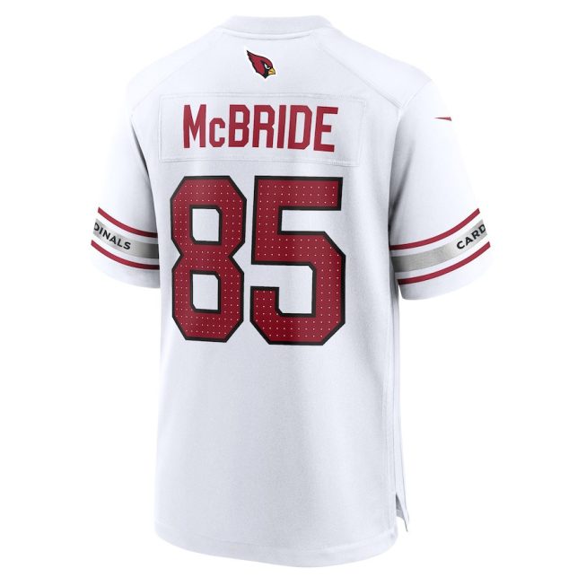 Trey McBride 85 Arizona Cardinals Game MenJersey - White - Image 3
