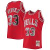 Scottie Pippen Chicago Bulls Mitchell & Ness 1997/98 Hardwood Classics 75th Anniversary Diamond Swingman Jersey - Red