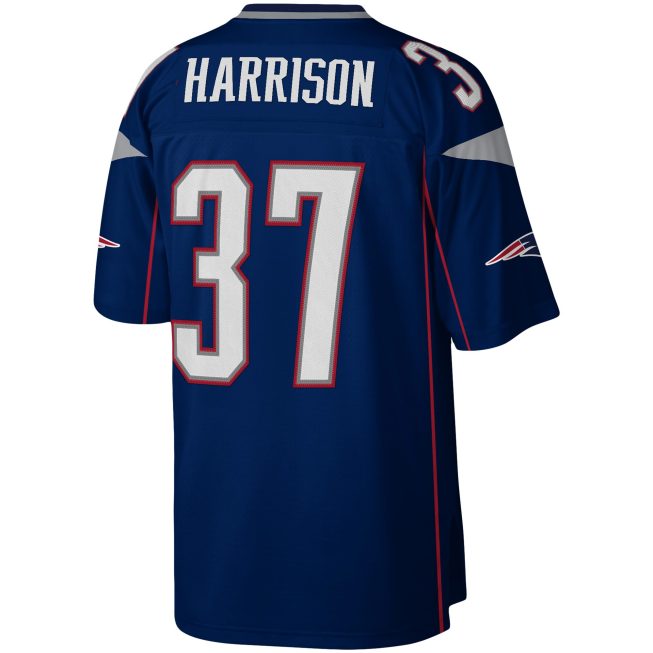Rodney Harrison New England Patriots Mitchell & Ness Legacy Replica Jersey - Navy - Image 3
