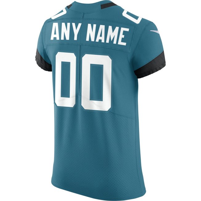 Jacksonville Jaguars Vapor Untouchable Elite Custom Jersey - Teal - Image 3