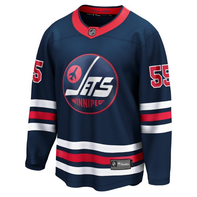 Mark Scheifele Winnipeg Jets Fanatics Alternate Premier Breakaway Player Jersey - Navy - Image 2