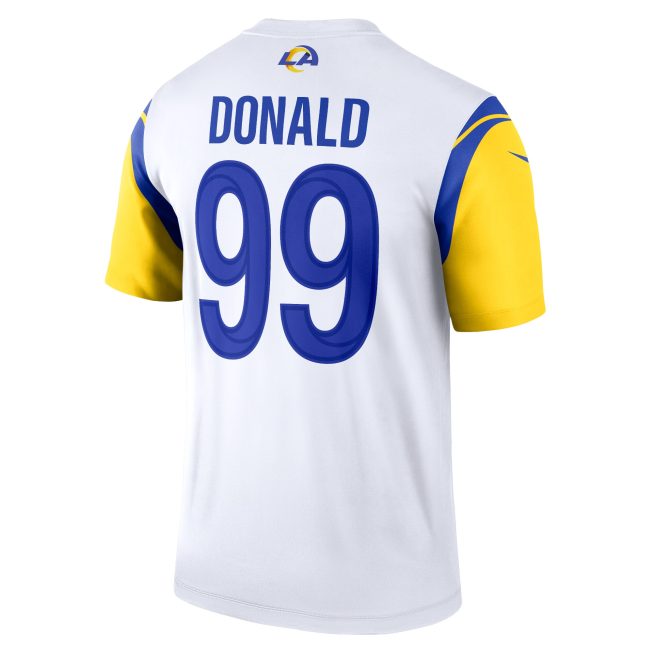 Aaron Donald Los Angeles Rams Legend Jersey - White - Image 3