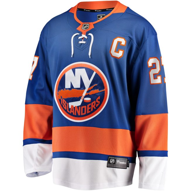 Anders Lee New York Islanders Fanatics Home Captain Patch Breakaway Player Jersey - Royal - Image 2
