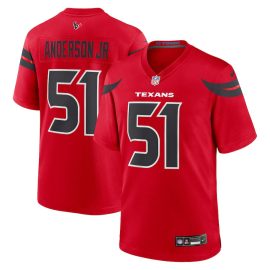 Will Anderson Jr. 51 Houston Texans Alternate Game Jersey - Men, Red