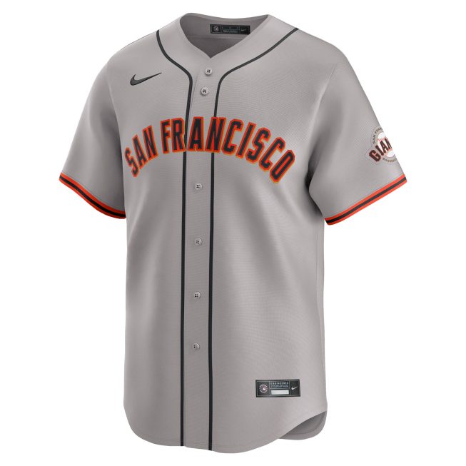 Blake Snell San Francisco Giants Away Limited Jersey - Gray - Image 2