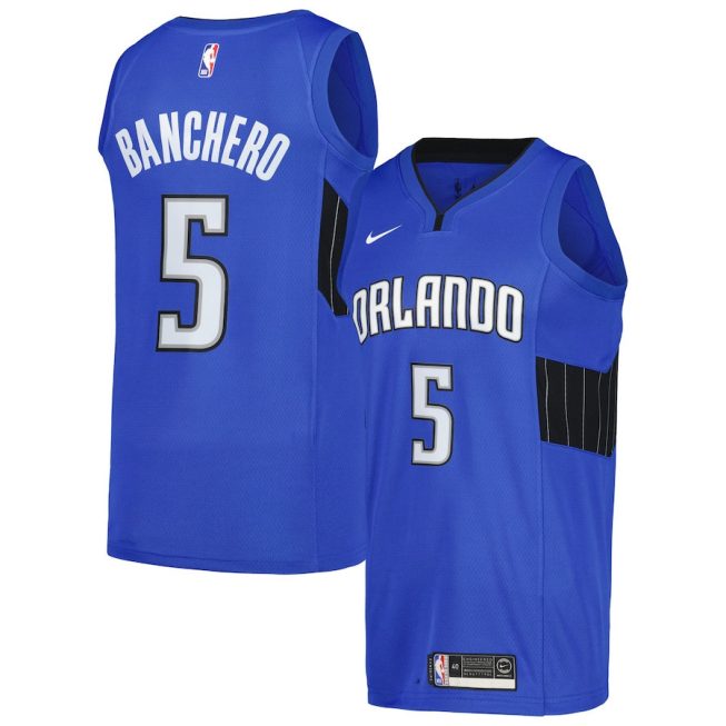 Paolo Banchero 5 Orlando Magic Swingman Player Jersey - Statement Edition - Royal