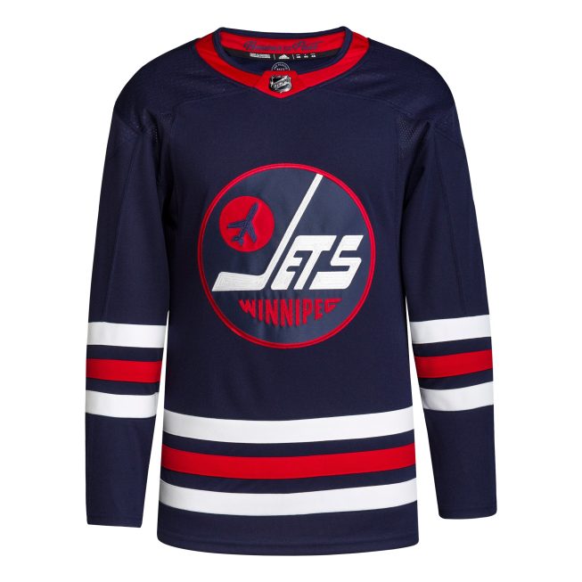Winnipeg Jets Men's 2021/22 Alternate Primegreen Authentic Jersey - Navy - Image 2
