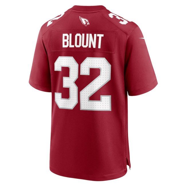 Joey Blount 32 Arizona Cardinals Men GameJersey - Cardinal - Image 3