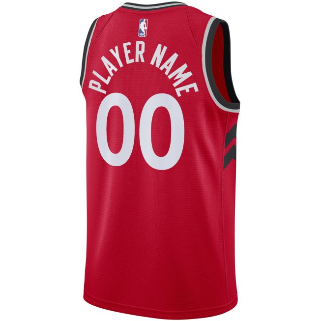 Toronto Raptors 2020/21 Swingman Custom Jersey - Icon Edition - Red - Image 3