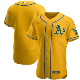 Oakland Athletics Authentic Official Team Jersey - Gold