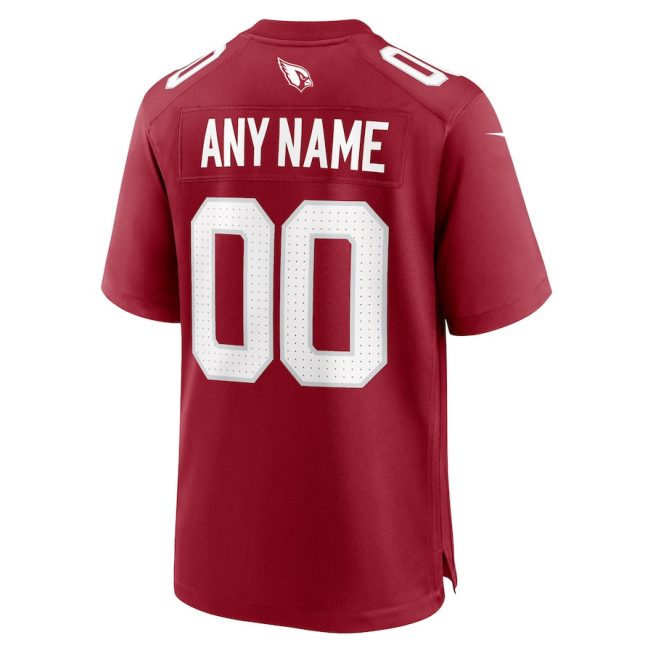 Arizona Cardinals Custom Game MenJersey - Cardinal - Image 3