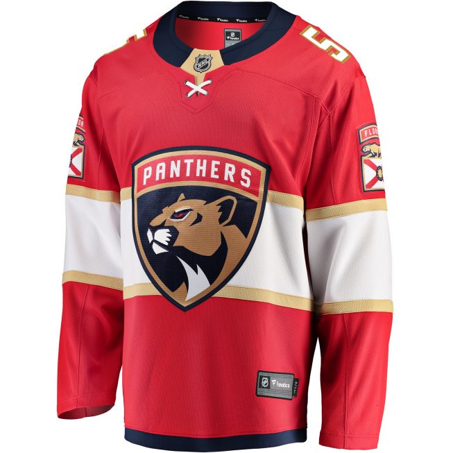 Aaron Ekblad Florida Panthers Fanatics Breakaway Player Jersey - Red - Image 2