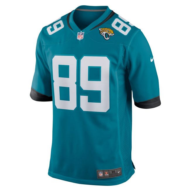 Luke Farrell Jacksonville Jaguars Game Jersey - Teal - Image 2