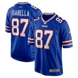 Andy Isabella 87 Buffalo Bills Men Team Game Jersey - Royal