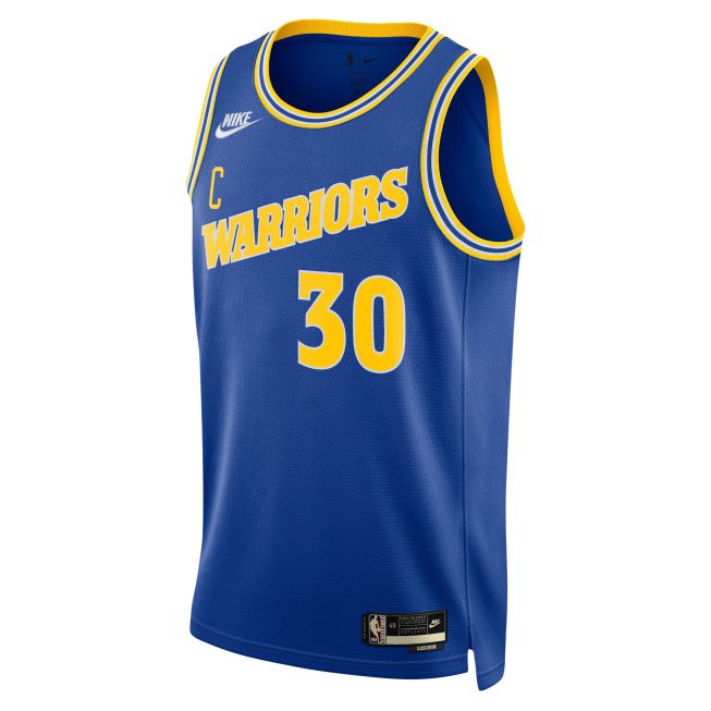 Stephen Curry Golden State Warriors Swingman Jersey - Classic Edition - Blue - Image 2