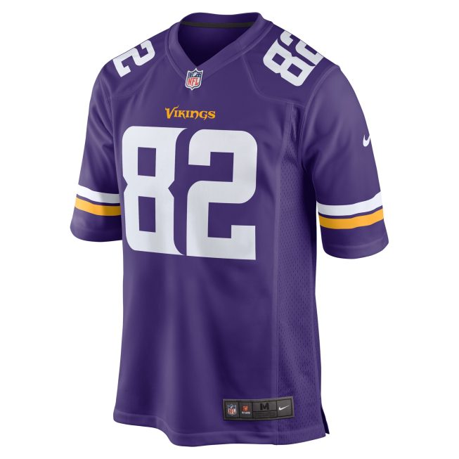 Troy Fumagalli Minnesota Vikings Game Jersey - Purple - Image 2