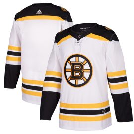 Boston Bruins Away Authentic Blank Jersey - White