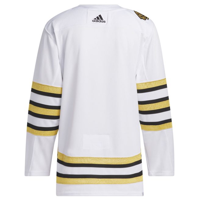 Boston Bruins 100th Anniversary Primegreen Authentic Jersey - White - Image 3
