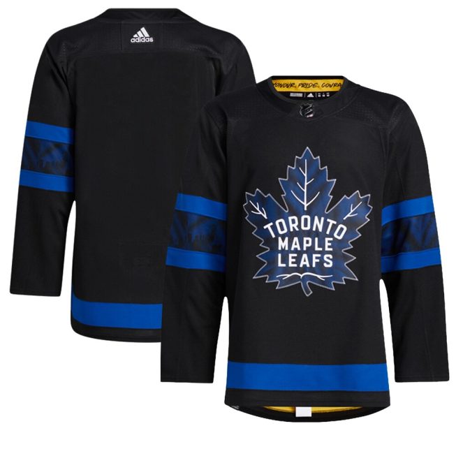 Authentic Toronto Maple Leafs x drew house Alternate Blank Jersey - Black - Image 2