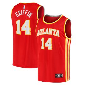 AJ Griffin Atlanta Hawks Fanatics Fast Break Replica Player Jersey - Icon Edition - Red