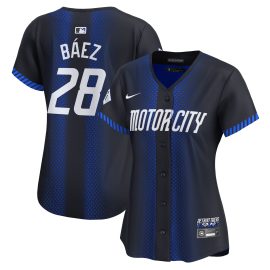 Javier Baez Detroit Tigers Women's 2024 City Connect Limited Jersey - Navy