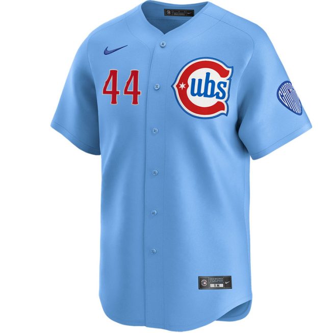 Anthony Rizzo Chicago Cubs Youth Blues Alternate Limited Jersey - Image 3