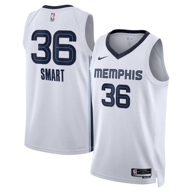 Marcus Smart 36 Memphis Grizzlies Unisex Swingman Jersey - Association Edition - White
