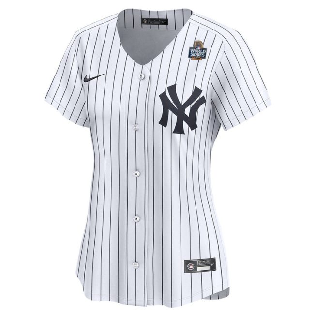 Aaron Boone New York Yankees Women's Home Limited Player World Series Jersey - Image 3