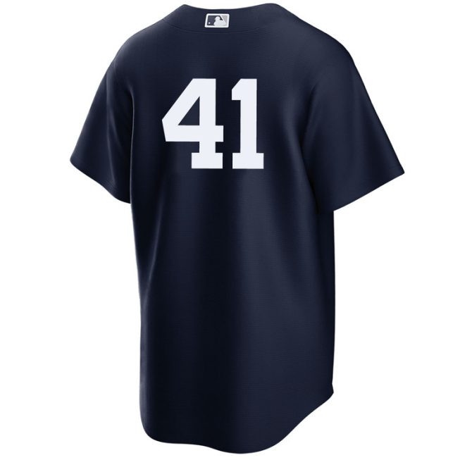 Tommy Kahnle New York Yankees Alternate Navy Player World Series Jersey - Image 2