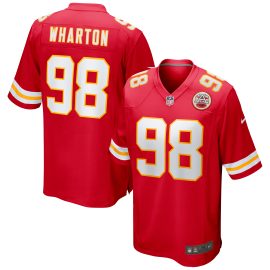 Tershawn Wharton Kansas City Chiefs Game Jersey - Red