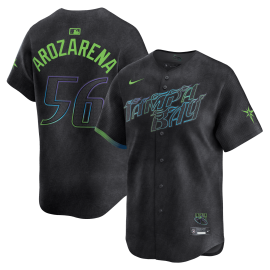 Randy Arozarena 56 Tampa Bay Rays 2024 City Connect Limited Men Jersey - Charcoal