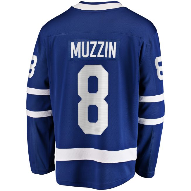 Jake Muzzin Toronto Maple Leafs Fanatics Replica Player Jersey - Blue - Image 3
