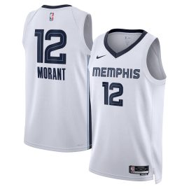 Ja Morant 12 Memphis Grizzlies Unisex Swingman Jersey - Association Edition - White
