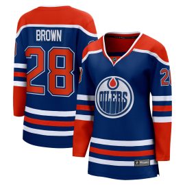 Connor Brown Edmonton Oilers Fanatics Women's Home Breakaway Player Jersey - Royal