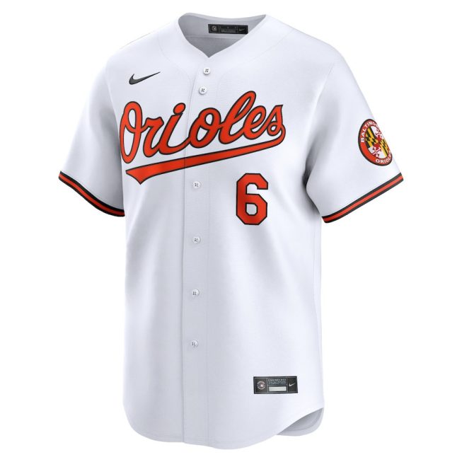 Ryan Mountcastle 6 Baltimore Orioles Home Limited Player Men Jersey - White - Image 2