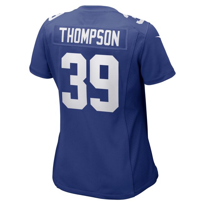 Trenton Thompson New York Giants Women's Game Player Jersey - Royal - Image 3