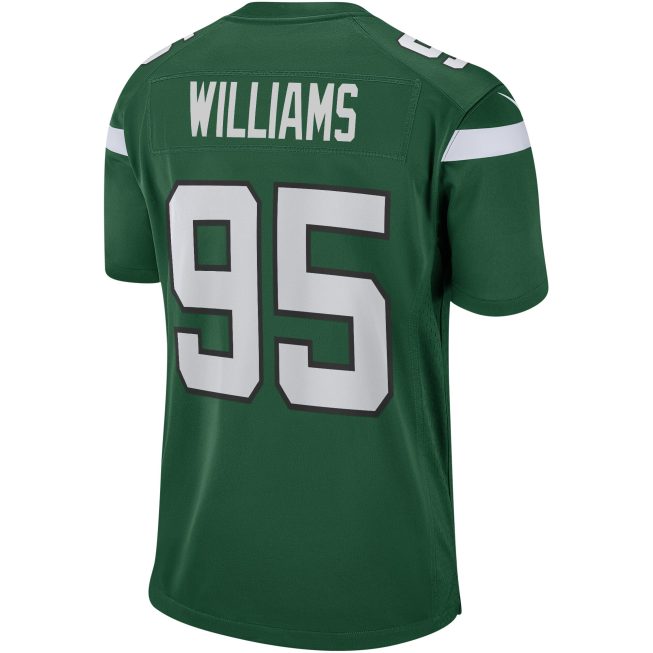 Quinnen Williams New York Jets Game Jersey - Gotham Green - Image 3