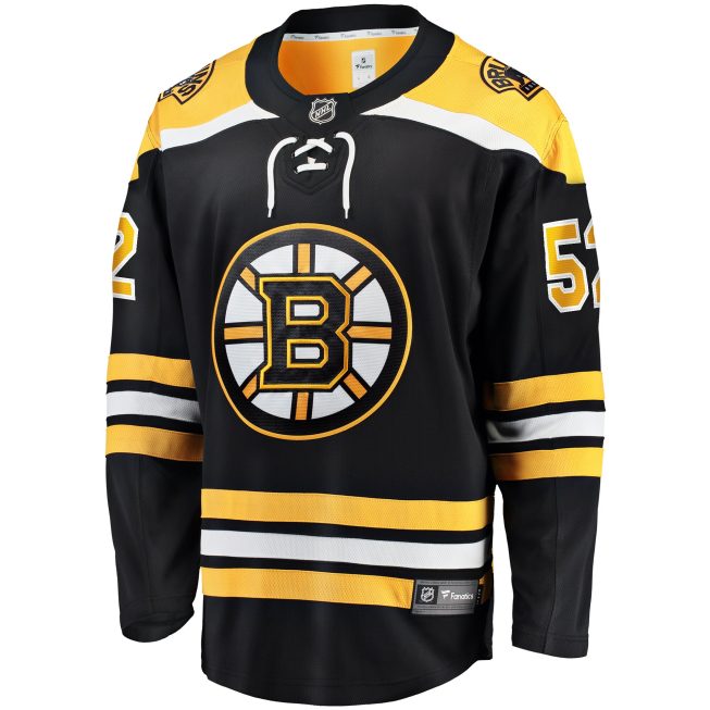 Andrew Peeke Boston Bruins Fanatics Home Premier Breakaway Player Jersey - Black - Image 2
