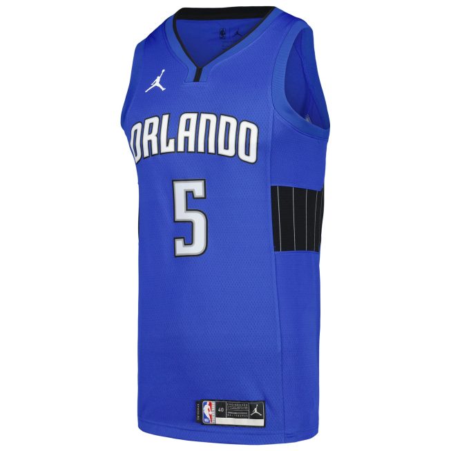 Paolo Banchero Orlando Magic Jordan Brand Swingman Player Jersey - Statement Edition - Royal - Image 2
