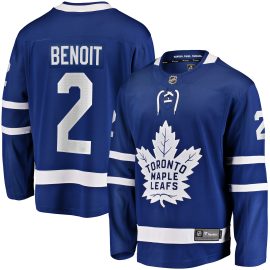 Simon Benoit Toronto Maple Leafs Fanatics Home Premier Breakaway Player Jersey - Blue