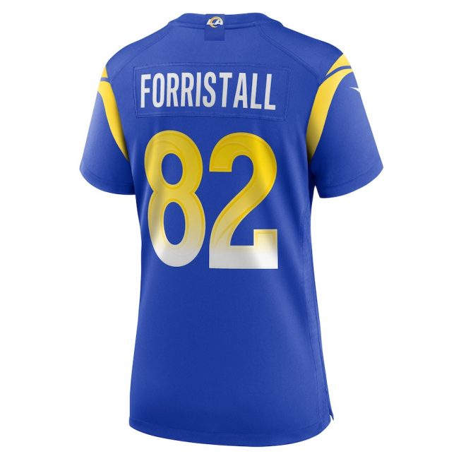 Miller Forristall 82 Los Angeles Rams Women Game Jersey - Royal - Image 3