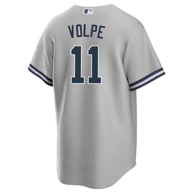 Anthony Volpe New York Yankees Road World Series Jersey - Image 2