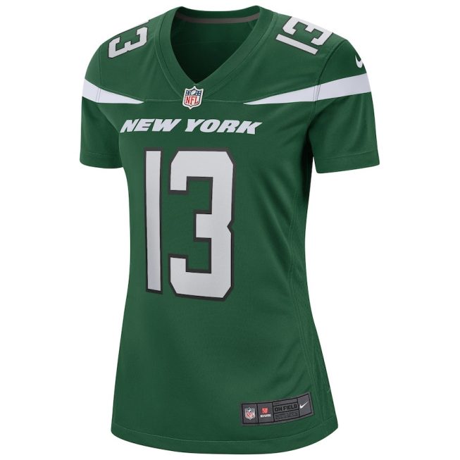 Don Maynard 13 New York Jets Women Game Retired Jersey - Gotham Green - Image 2