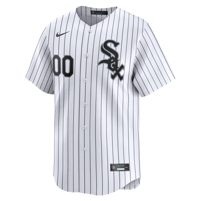 Chicago White Sox Home Limited Custom Jersey - White - Image 2